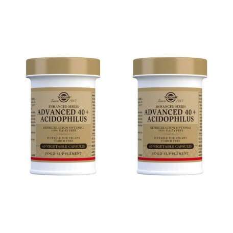 40 PLUS ACIDOPHILUS AVANZADO 120 VEGICAPS